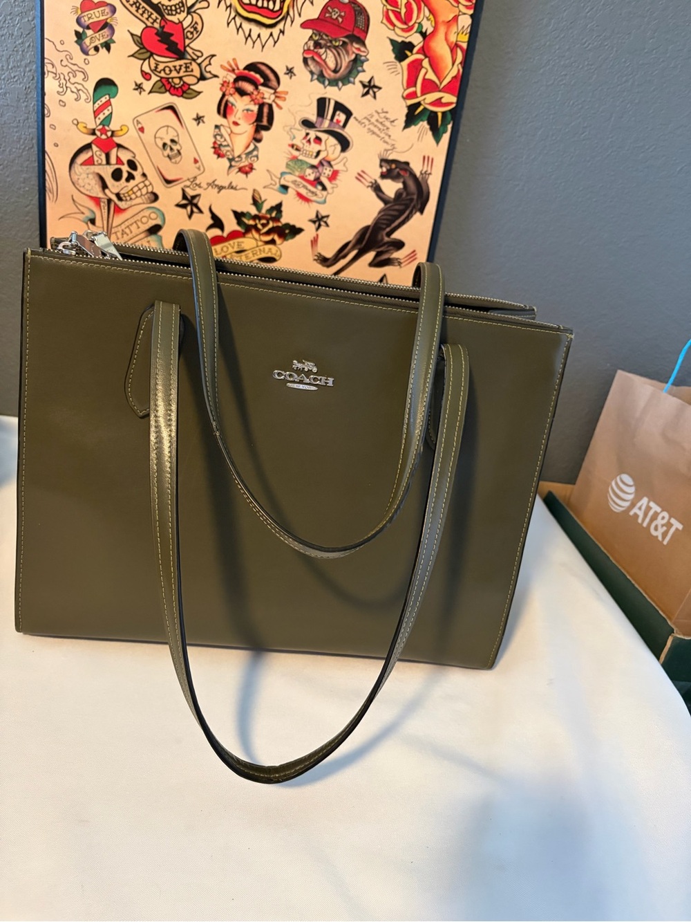 Coach Nina Tote Bag (carryall) CL398